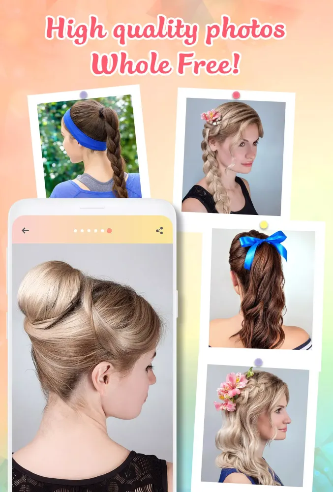 Hairstyles step by step应用截图