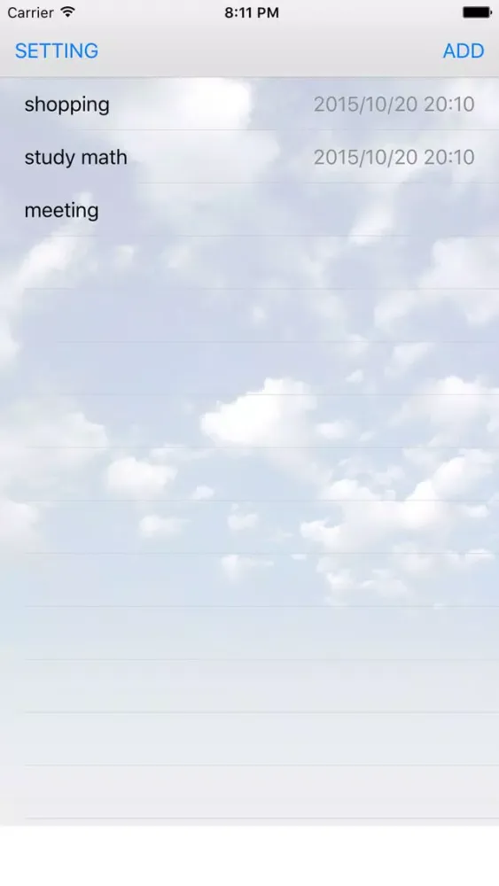 AlermMemo স্ক্রিনশট