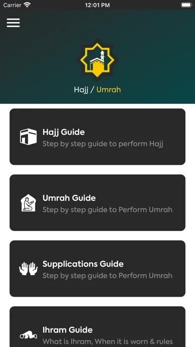 Hajj, Umrah Guide Step by Step Ekran Görüntüleri