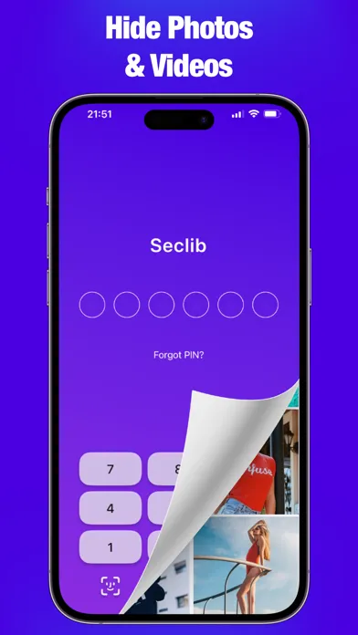 Zrzuty ekranu Secret Photo Album: Seclib