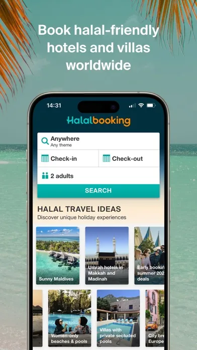 Halalbooking: Hotels worldwide应用截图
