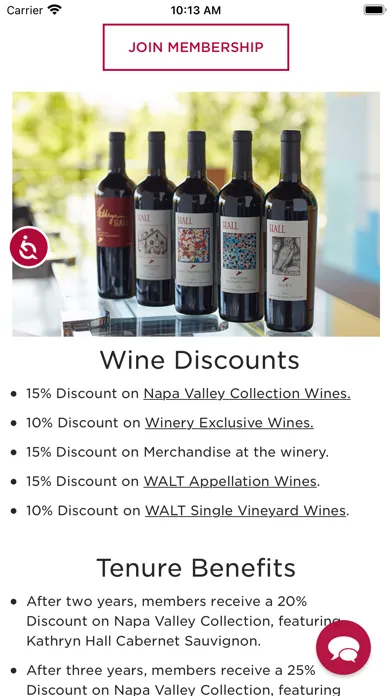 HALL Wines Ekran Görüntüleri