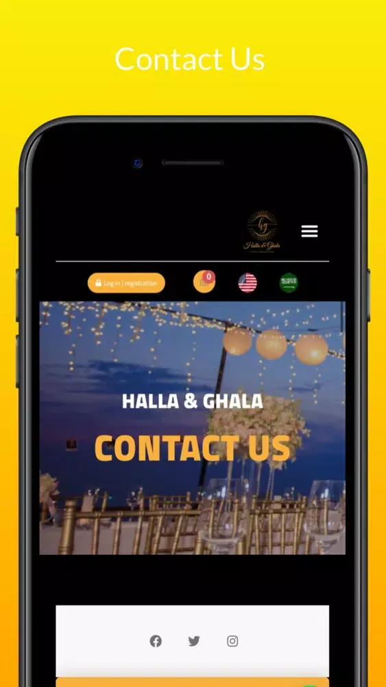 Ảnh chụp màn hình của Halla & Ghala