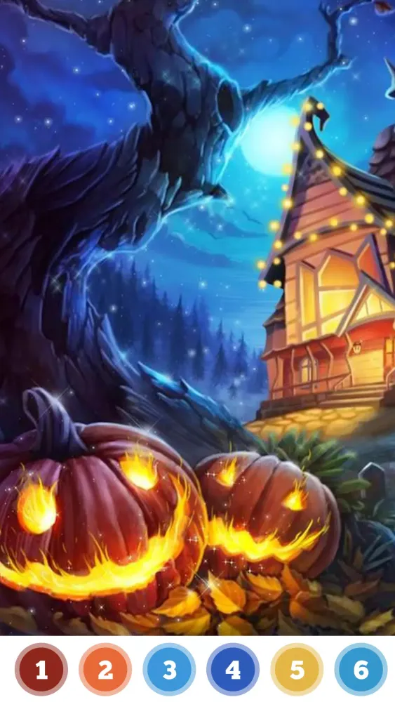 Halloween Coloring Book Game Screenshots