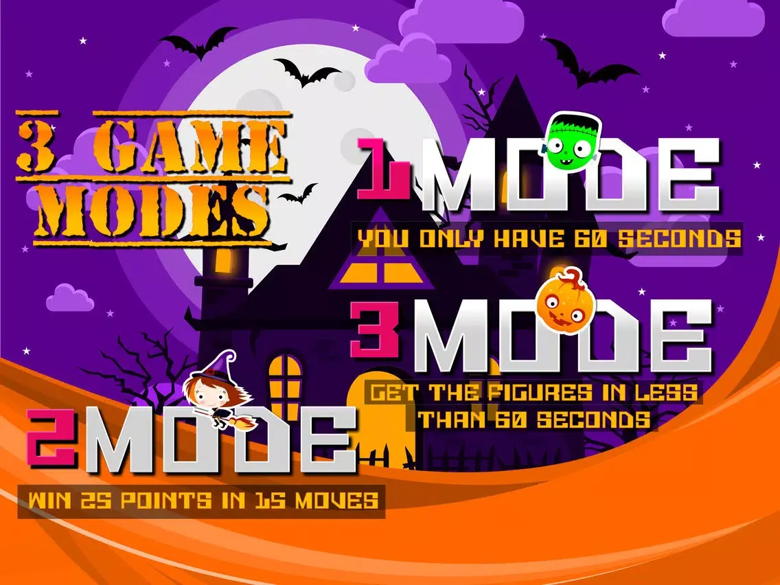 Halloween Jewels Game Mania iPad 应用截图