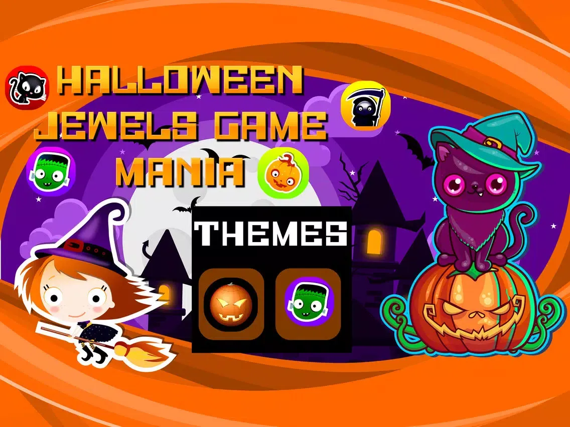 Halloween Jewels Game Mania iPad 应用截图
