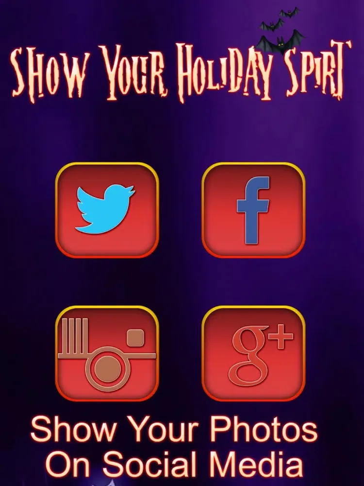 Halloween Clip Art - Photo Editor iPad 应用截图