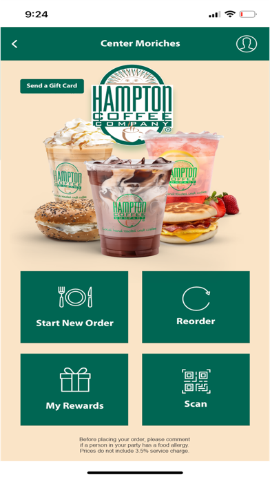Capturas de pantalla de Hampton Coffee