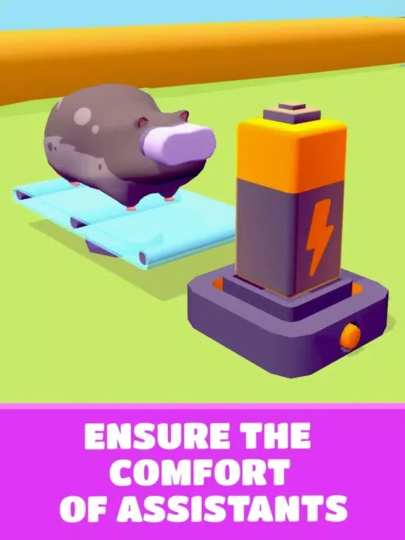 Hamster Energy Factory - Idle iPad  Screenshots