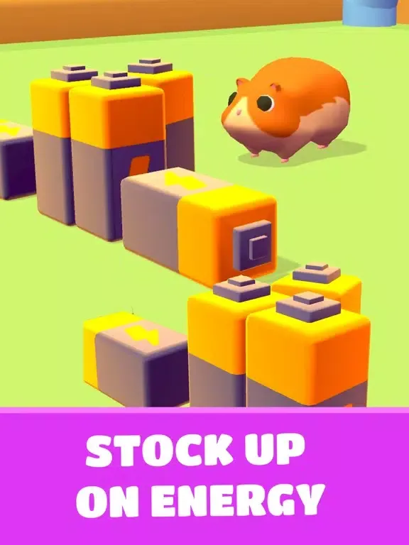 Hamster Energy Factory - Idle iPad  Screenshots