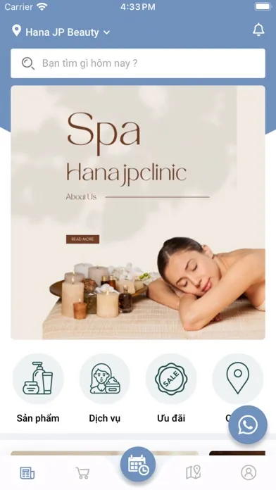 Ảnh chụp màn hình của Hana JP Beauty & Academy