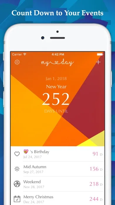 Скриншоты Countdown - Event Remider and Timer