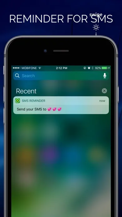 SMS Scheduler: sent text later Screenshots
