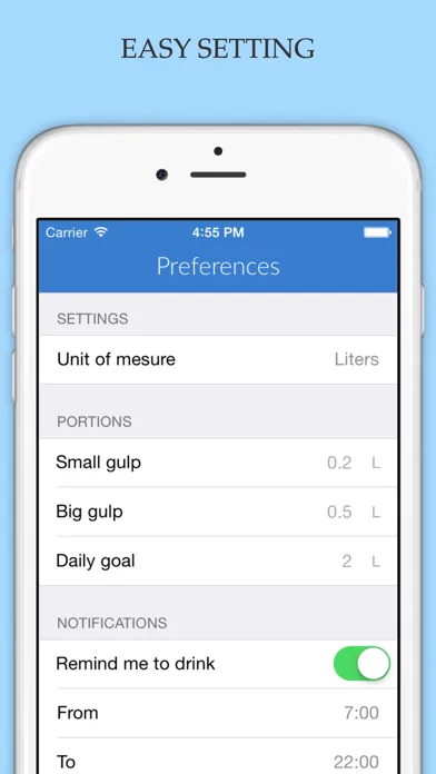 Water Tracker Daily- Water Reminder and Hydrate Your Body Screenshots