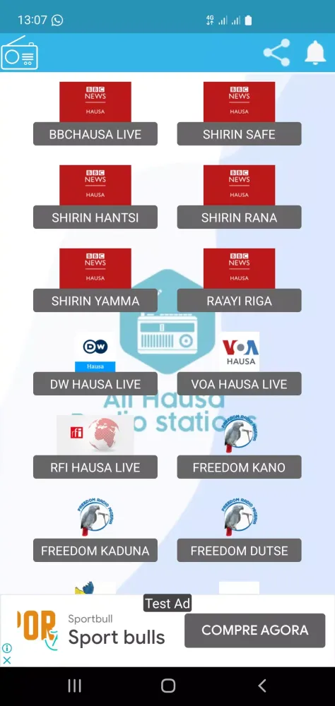 Hausa Radio Screenshots