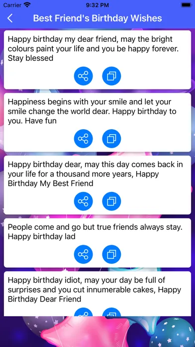 Happy Birthday Wishes! Screenshots