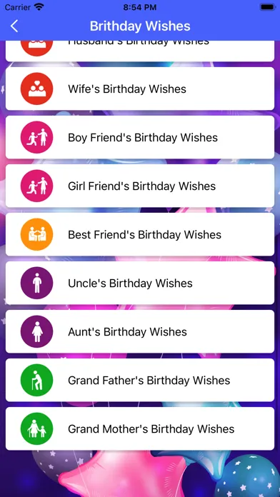 Happy Birthday Wishes! Screenshots