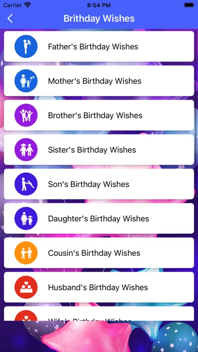 Happy Birthday Wishes! Screenshots