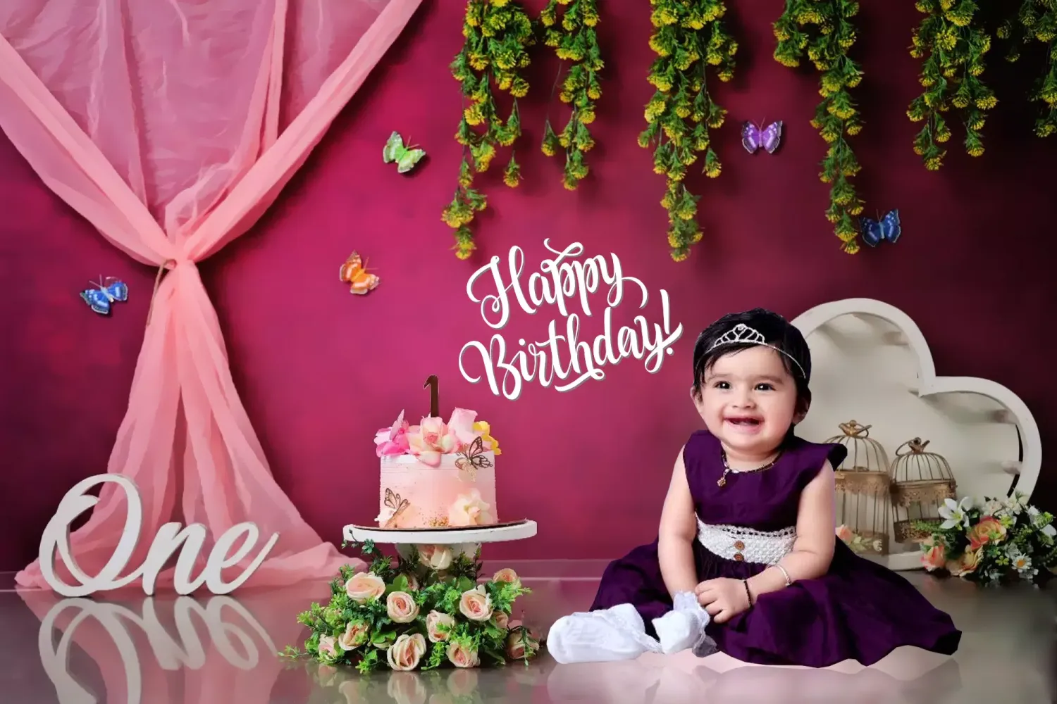 تصاویر Happy Birthday Photo Frame