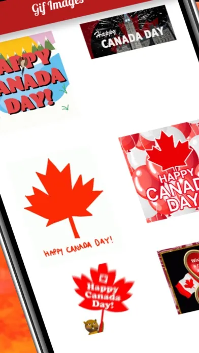 Скриншоты Happy Canada Day Sticker Emoji
