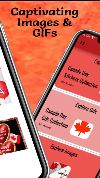 Скриншоты Happy Canada Day Sticker Emoji