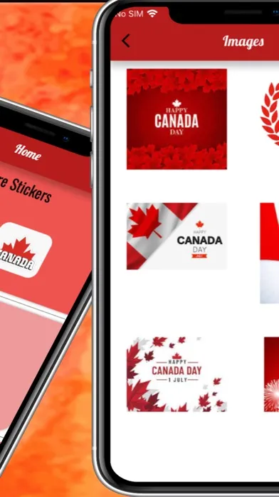 Скриншоты Happy Canada Day Sticker Emoji