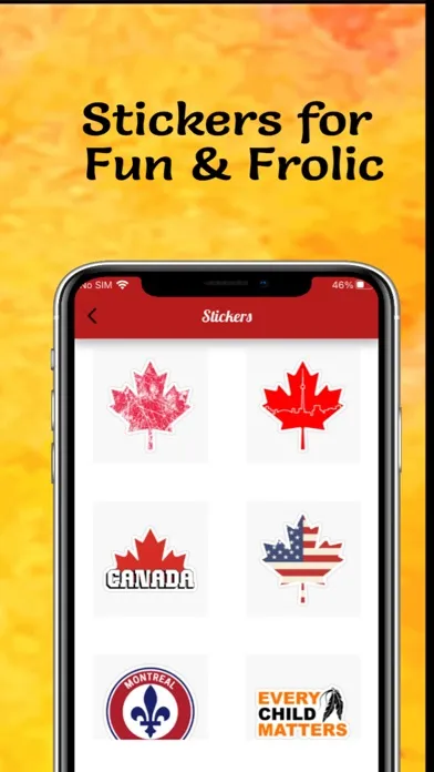 Скриншоты Happy Canada Day Sticker Emoji
