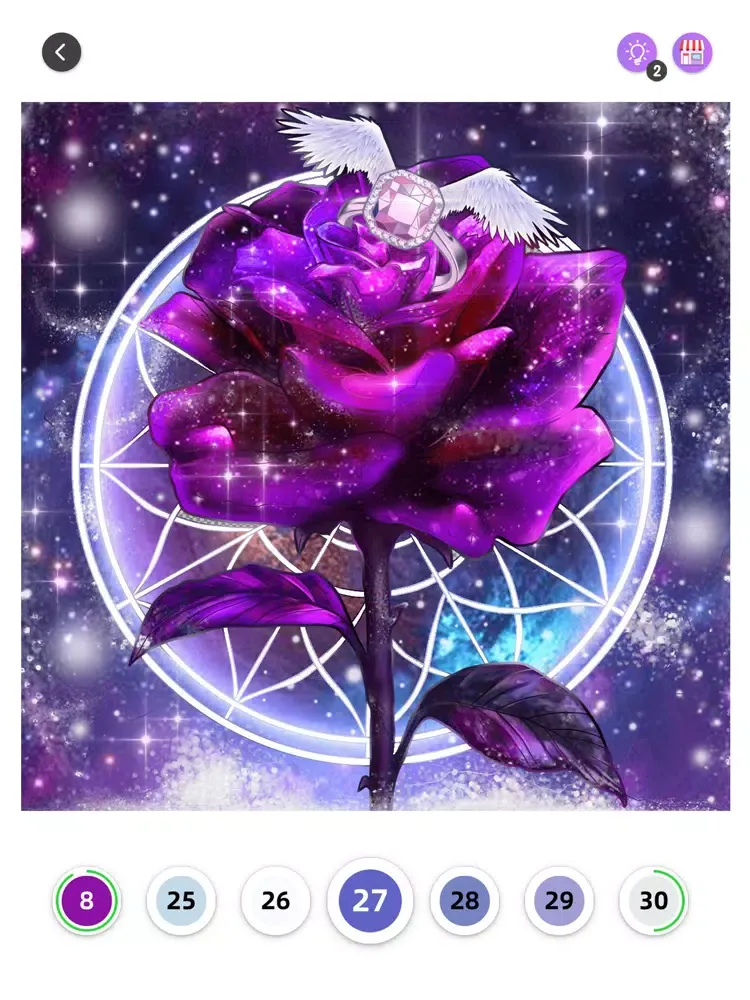 Ảnh chụp màn hình của Art Coloring - Color by Number iPad 