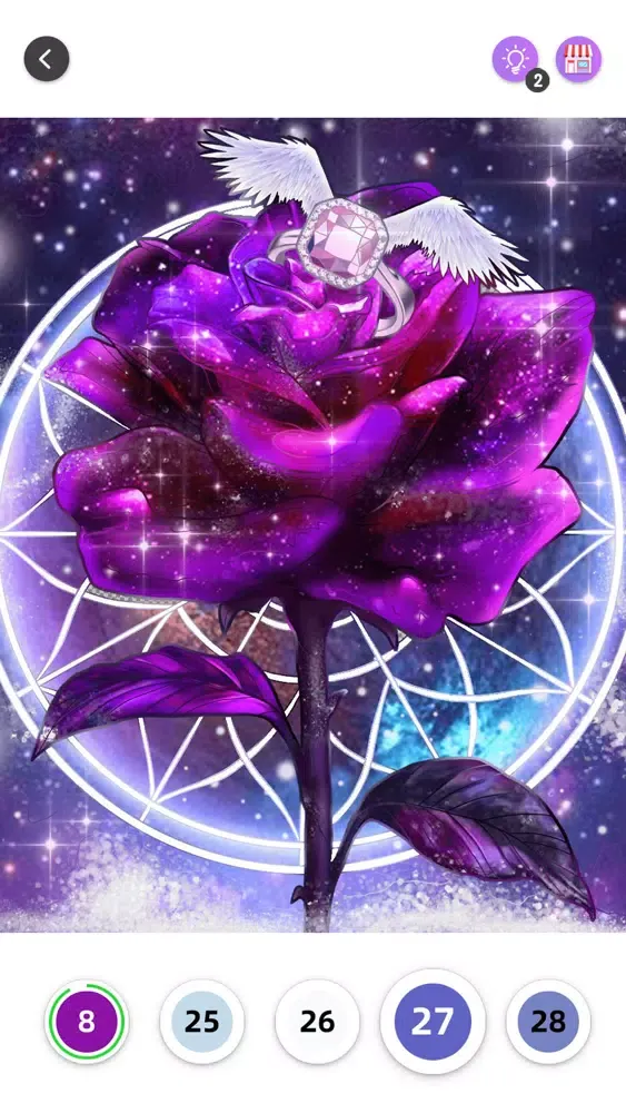 Ảnh chụp màn hình của Art Coloring - Color by Number