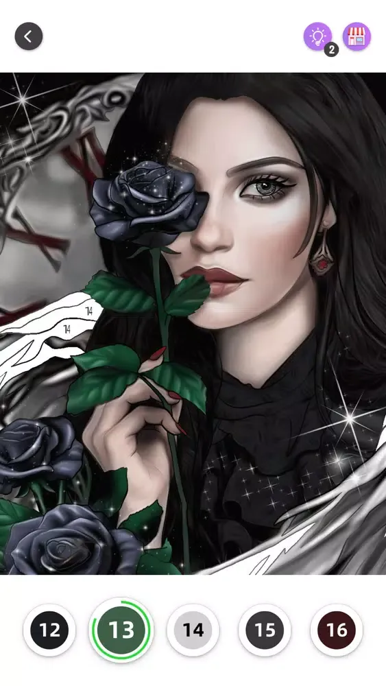 Ảnh chụp màn hình của Art Coloring - Color by Number