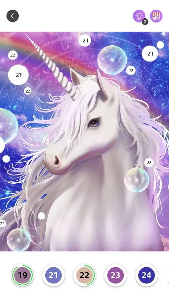Ảnh chụp màn hình của Art Coloring - Color by Number