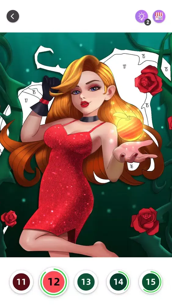Ảnh chụp màn hình của Art Coloring - Color by Number