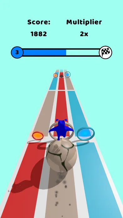 ภาพหน้าจอของ Elemental Ball Rush