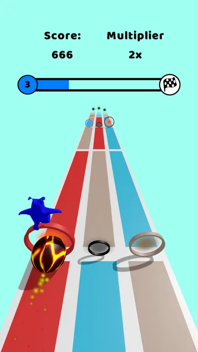 ภาพหน้าจอของ Elemental Ball Rush