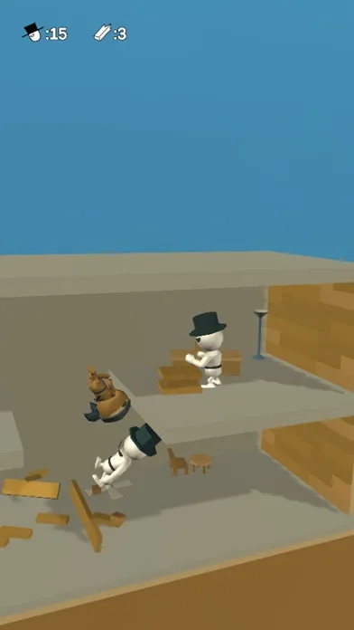 Capturas de tela do Kick Run