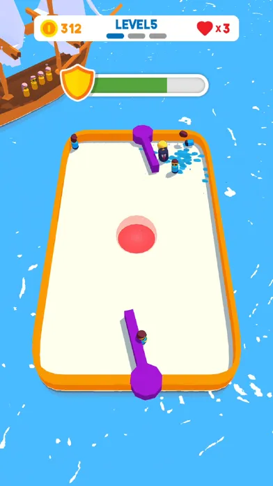 Ảnh chụp màn hình của Hit & Run 3D!