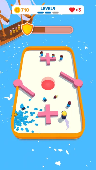 Ảnh chụp màn hình của Hit & Run 3D!