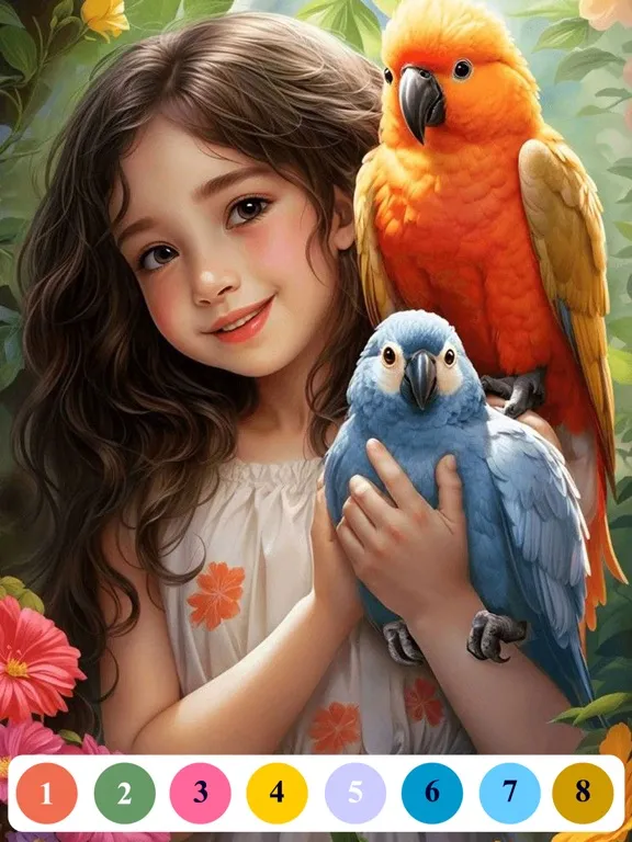 Capturas de pantalla de Senior Color - Paint By Number iPad 