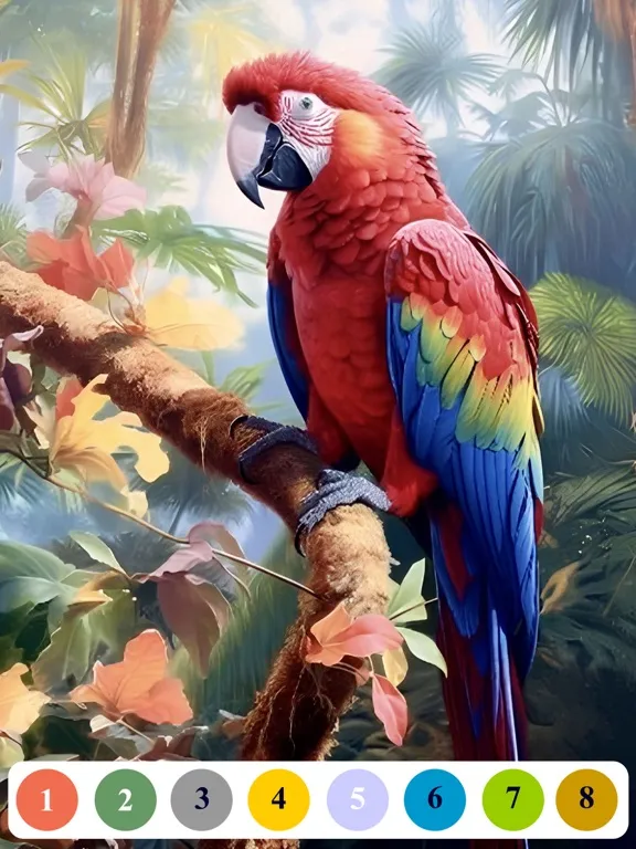 Capturas de pantalla de Senior Color - Paint By Number iPad 