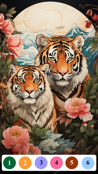 Capturas de pantalla de Senior Color - Paint By Number
