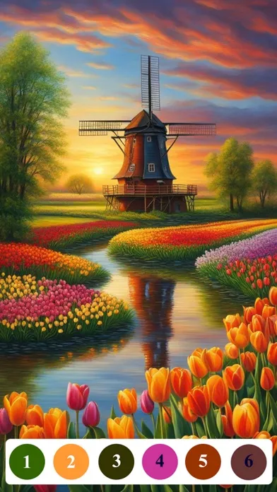 Capturas de pantalla de Senior Color - Paint By Number