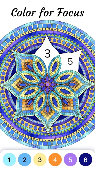Captures d'écran de Zen Color - Color By Number