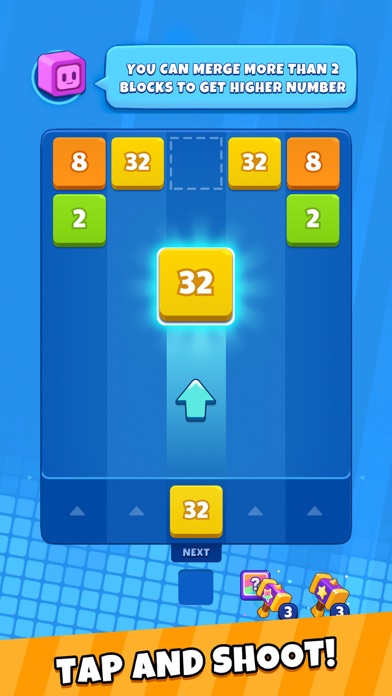 Tangkapan layar Happy Puzzle® Shoot Block 2048