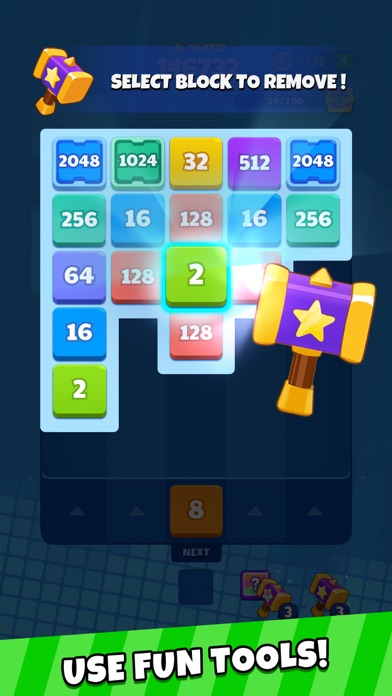 Tangkapan layar Happy Puzzle® Shoot Block 2048