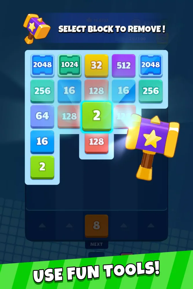 Happy Puzzle™ Shoot Block 2048 Screenshots