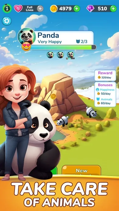 Capturas de tela do Zoo Valley: Animal Park