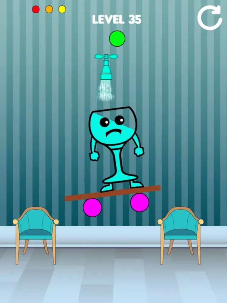 Fill The Glass - Happy Water iPad 应用截图