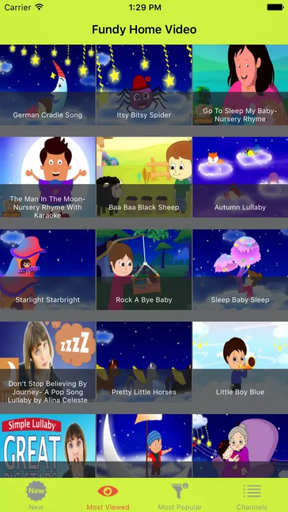 Tangkapan skrin Kids Video,Happykids,Education kids