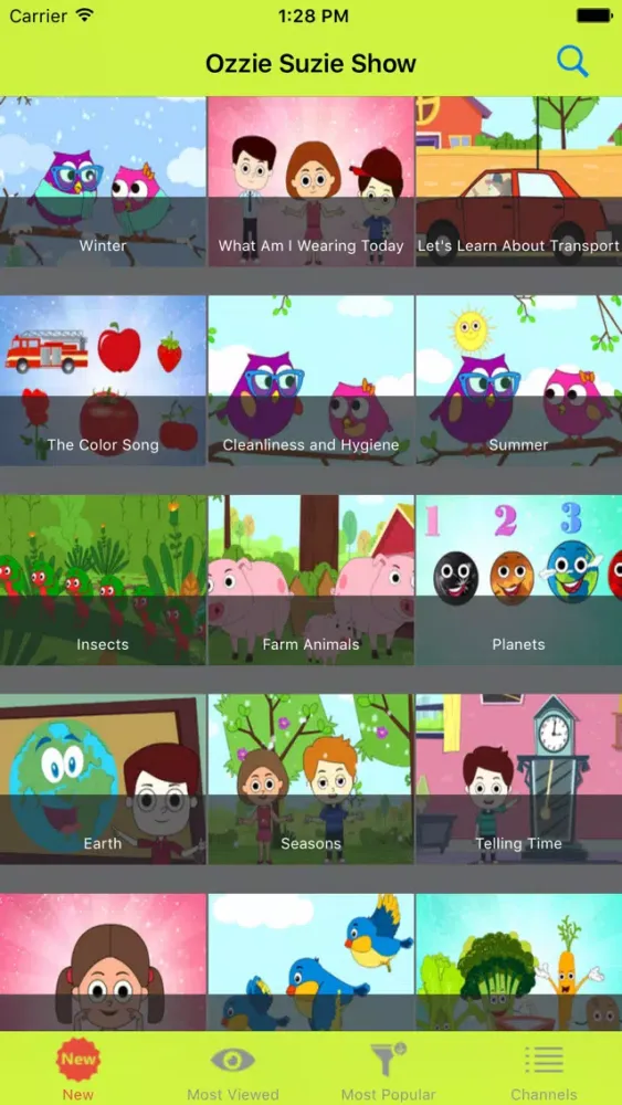 Tangkapan skrin Kids Video,Happykids,Education kids