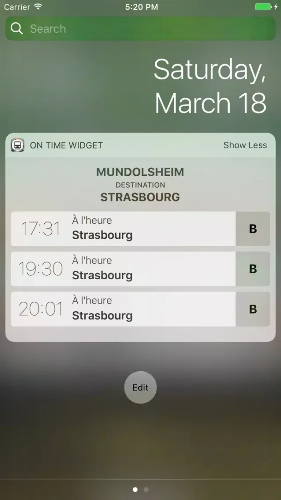 Скриншоты On Time - Pour vos trajets SNCF au quotidien